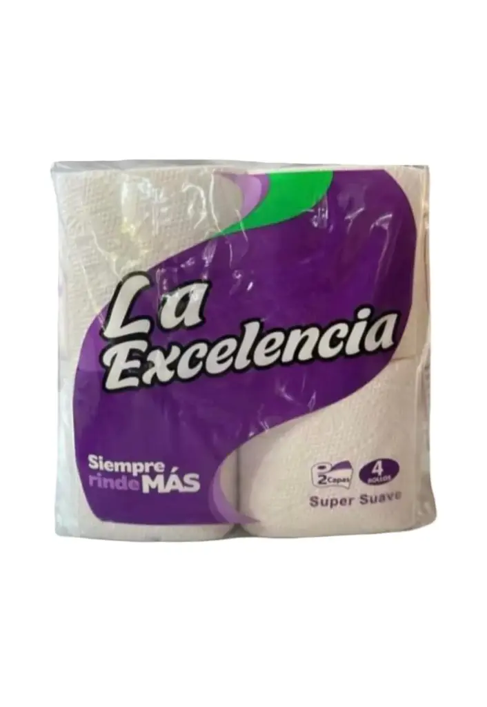 Papel Sanitario La Excelencia  4u